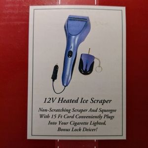 Heated Ice Scraper 12V